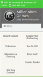 Mobile Screenshot of millenniumgames.com